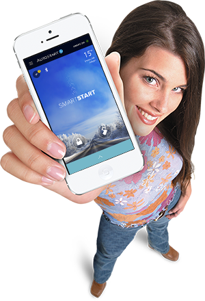 Autostart SmartStart Girl with Phone